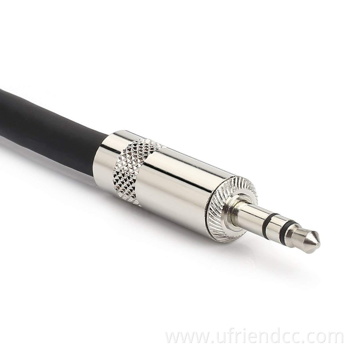 Balanced Interconnect Audio Cable Best Selling Hot Chinese TRS Male to XLR Male Products Mini Jack 3.5mm Rohs COAXIAL ODM/OEM